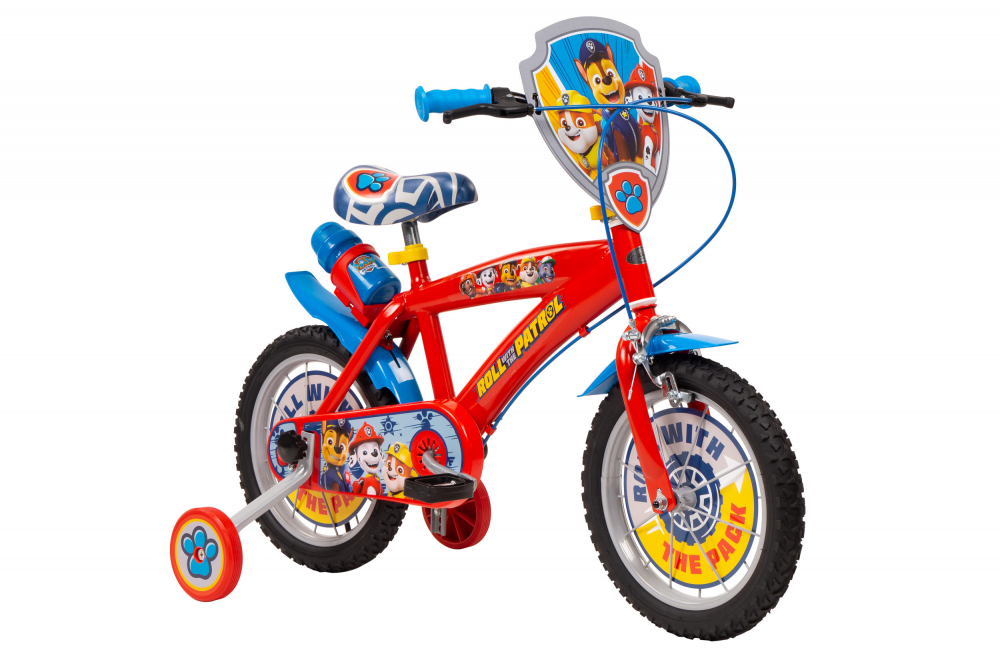 Bicicleta Toimsa Paw Patrol 14" Red cu Roti Ajutatoare - imagine 7