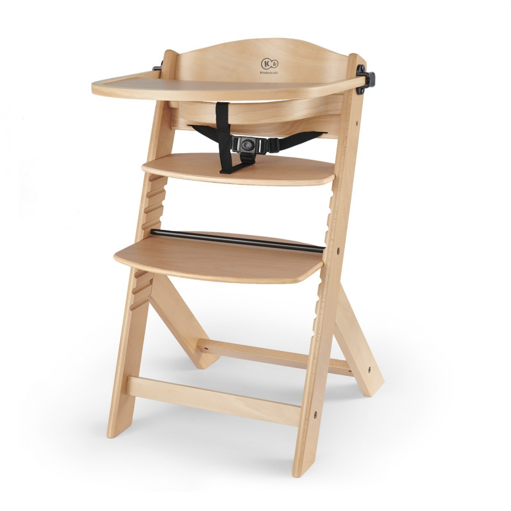 Scaun masa 3 in 1 Kinderkraft Enock lemn - imagine 2