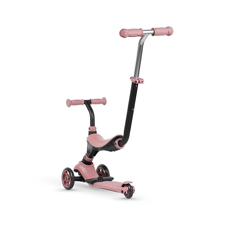 Trotineta 3in1 Qplay Sema Roz | Design Evolutiv