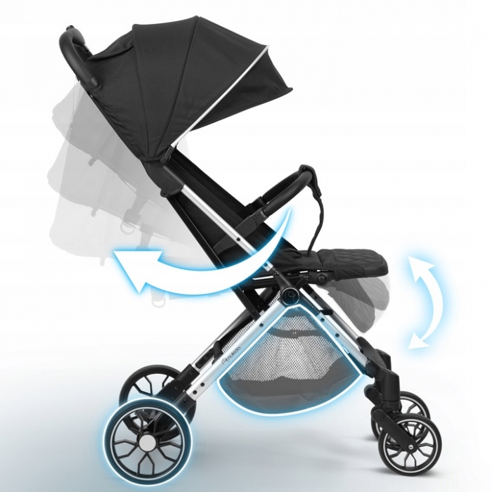 Carucior Compact Nukido Paseo | Compatibil Avion - imagine 5
