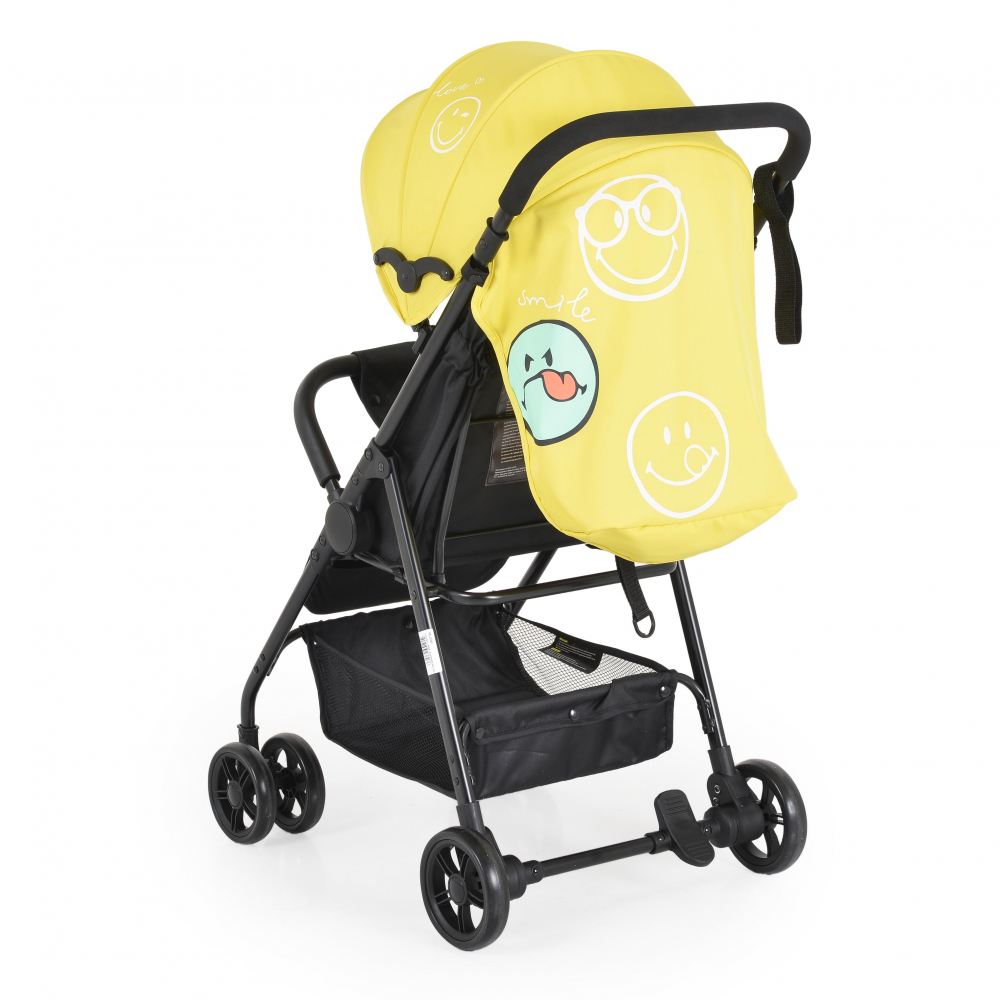 Carucior Sport Moni Capri Yellow, Reglabil - imagine 5