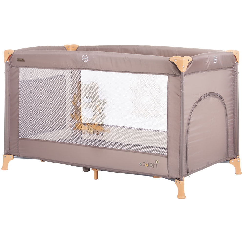 Pătuț Pliabil Chipolino Capri Sand, 0-15kg - imagine 3