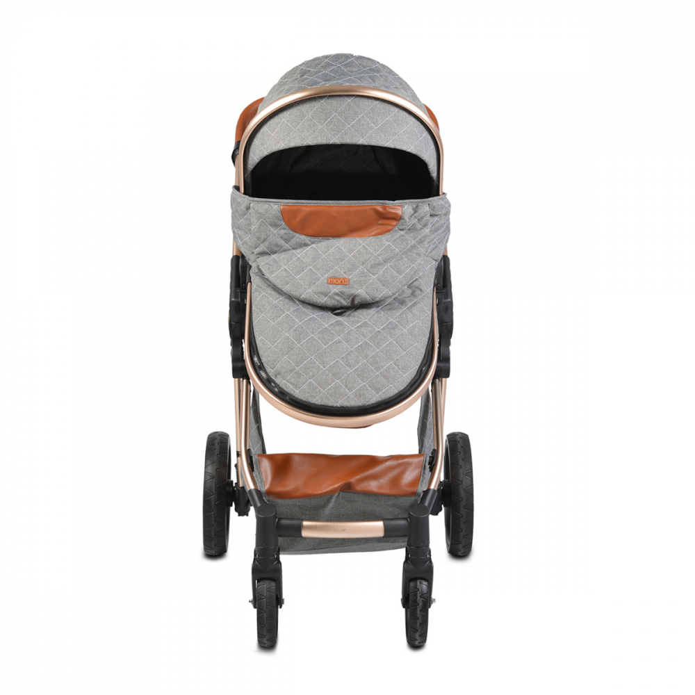 Moni Alma 2in1 Dark Grey, Reversibil, Aluminiu - imagine 4