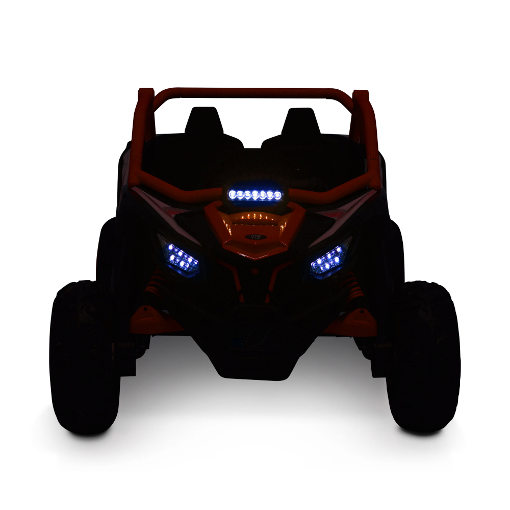 Moni Masinuta Electrica 4x4 Typhoon Red 2 Locuri - imagine 3