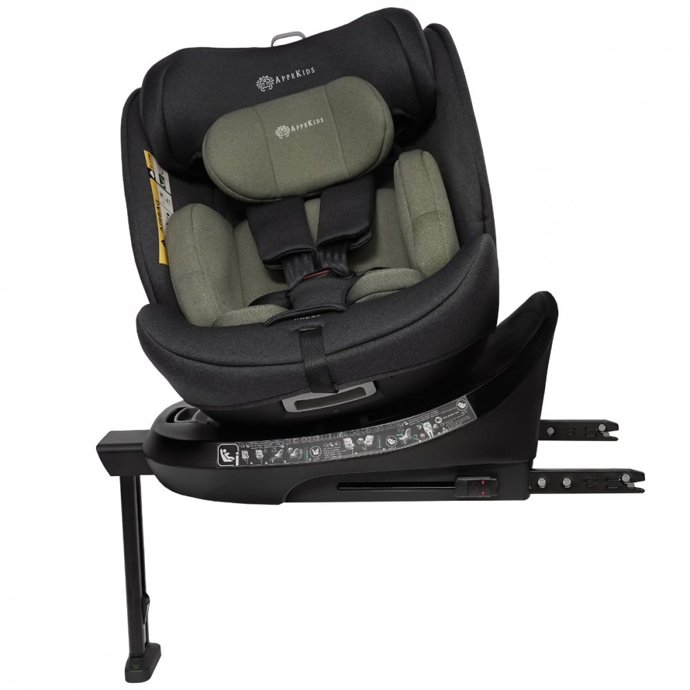 Scaun Appekids 360° I-Size 40-150cm Confort Verde - imagine 6