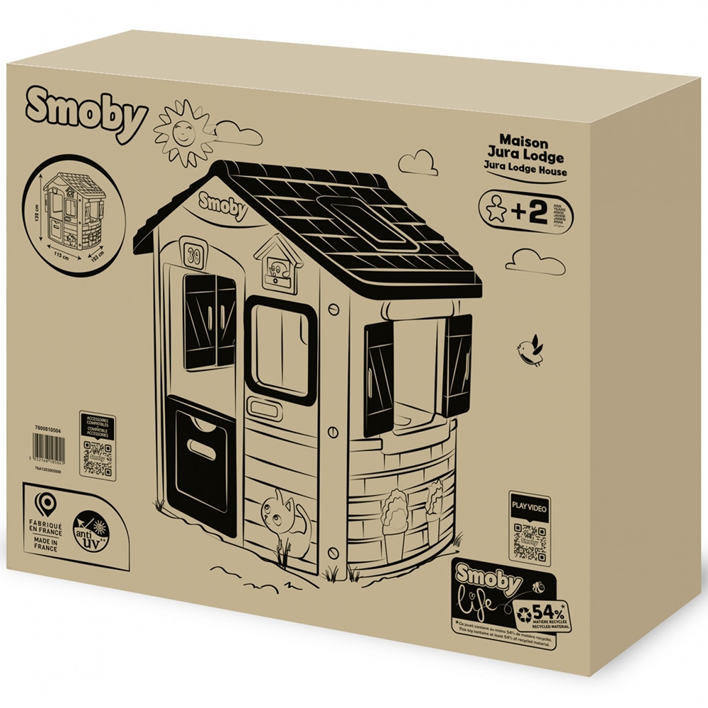 Smoby Life Jura Lodge - Casuta joacă exterior - imagine 5