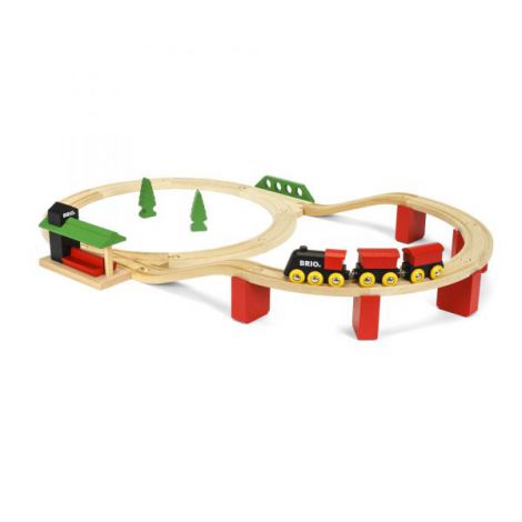 Set Clasic Deluxe 33424 Brio - Trenulete Lemn - imagine 4