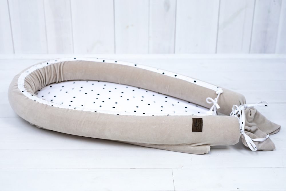 Baby Nest Velvet Nor Pufos Premium - imagine 2