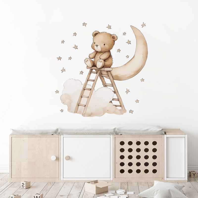 Sticker Ursulet Teddy SIPO - Decorațiune Camera Copil - imagine 3
