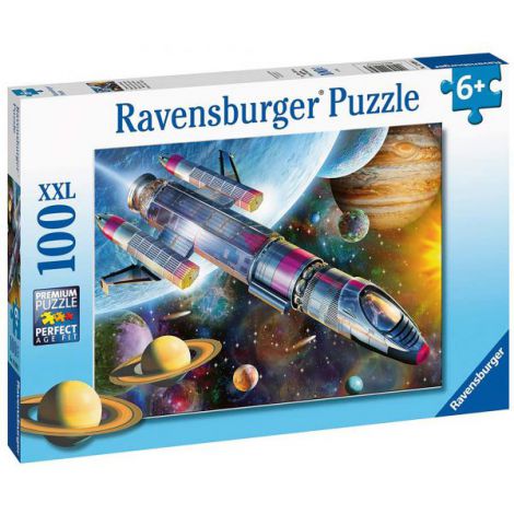 Puzzle Misiune în Spațiu, 100 piese, Ravensburger - imagine 3