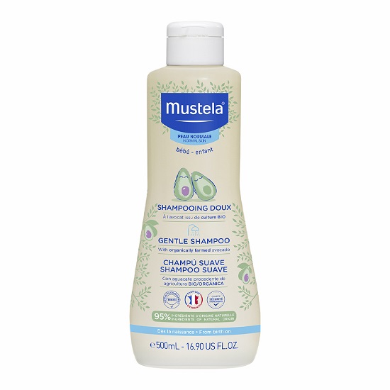 Șampon Mustela cu Avocado 500ml - Curăță și Descurcă - imagine 3