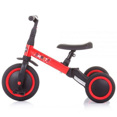 Chipolino Smarty 2in1 Roșu | Tricicletă Transformabilă - imagine 5