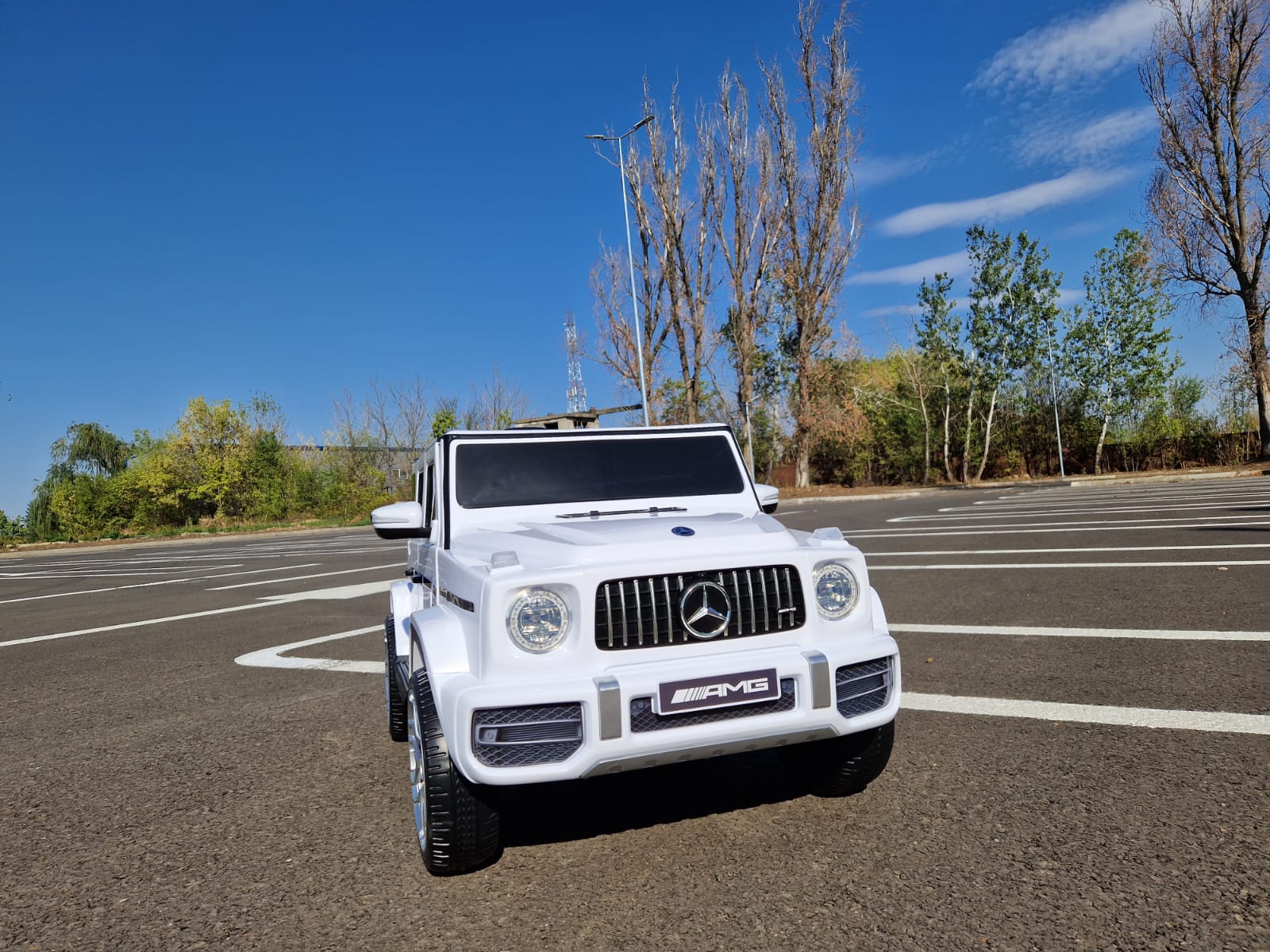 Masinuta Electrica Mercedes AMG G63 12V Lux - imagine 9