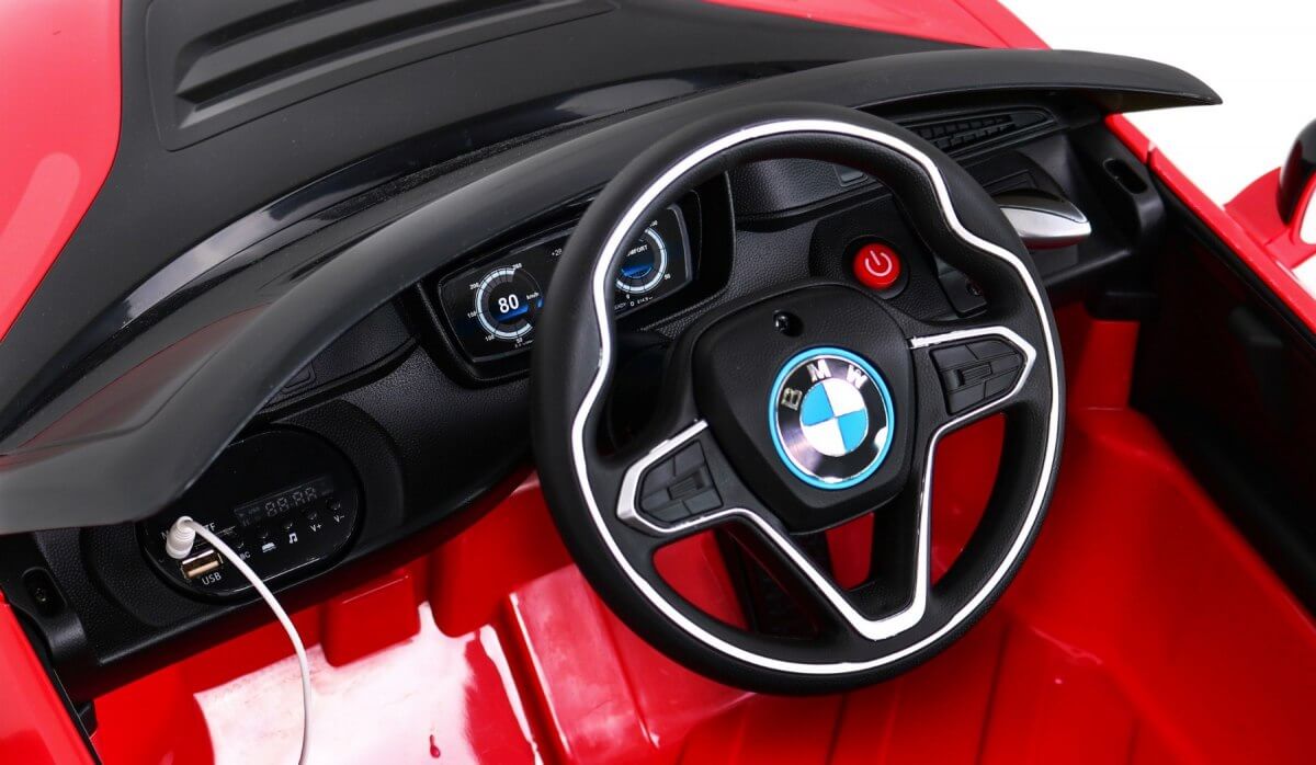 Masinuta Electrica BMW i8 Rosu | Autokids.ro - imagine 5