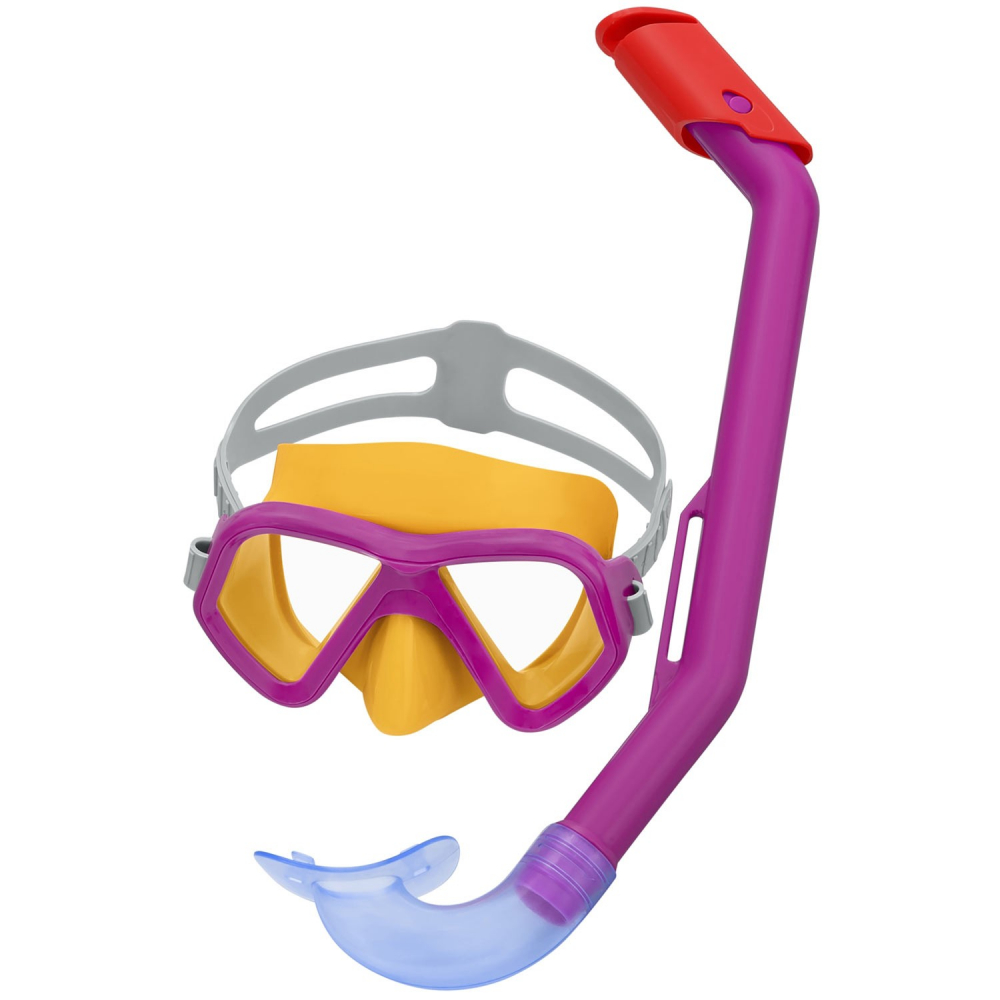 Set Snorkeling Copii Bestway - Aventura Roz - imagine 7