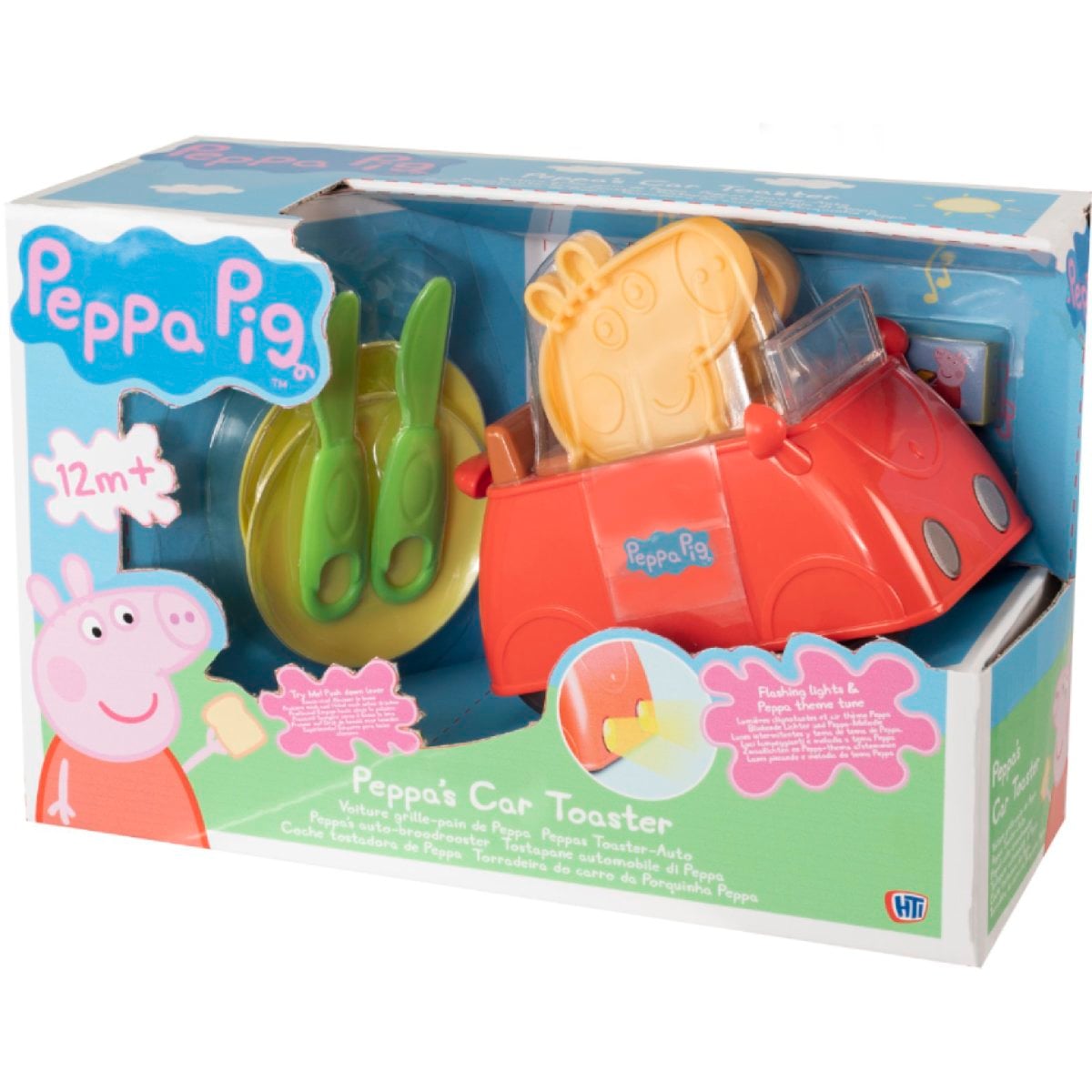Prajitor Paine Peppa Pig, Forma Masina cu Sunete