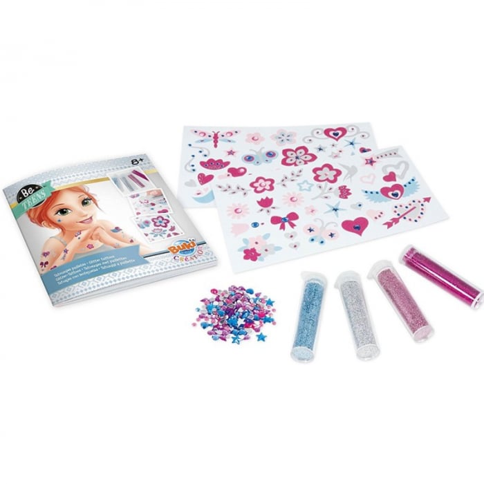 Buki France - Set Tatuaje cu Sclipici Creativ