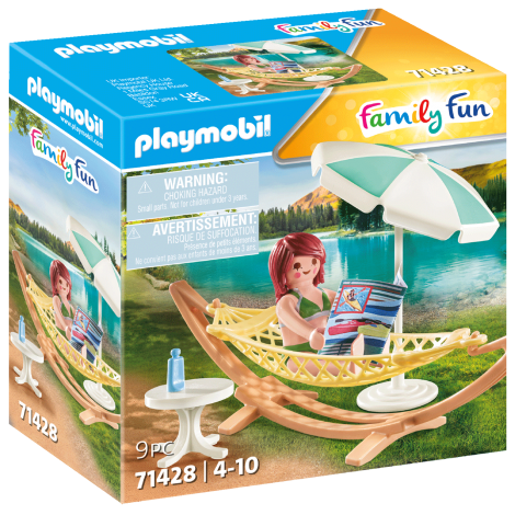 Playmobil Femeie în Hamac - Joacă și Relaxare