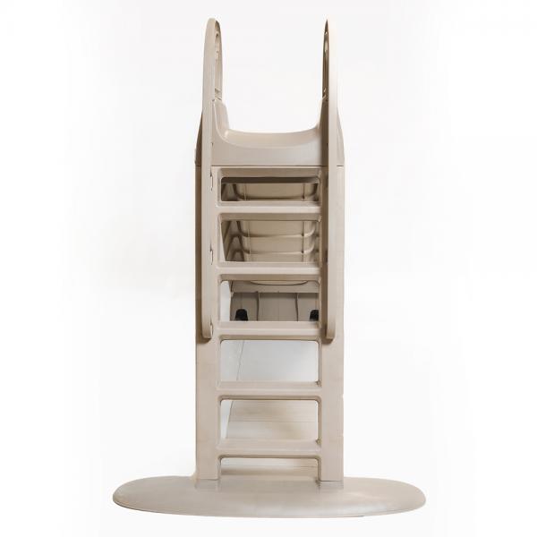 Tobogan Mykids 243 cm, Beige Brown, Rezistent UV - imagine 2