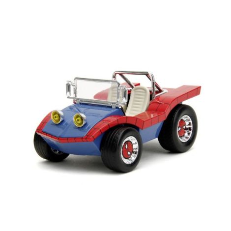 Jada Spider-Man Buggy Metalic 1:24 cu Figurină - imagine 3