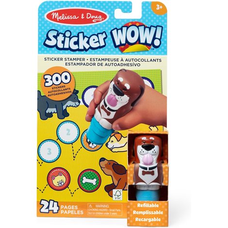 Melissa & Doug Sticker WOW Catel - Joc Creativ