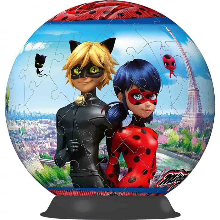 Puzzle 3D Miraculous Ravensburger 72 piese