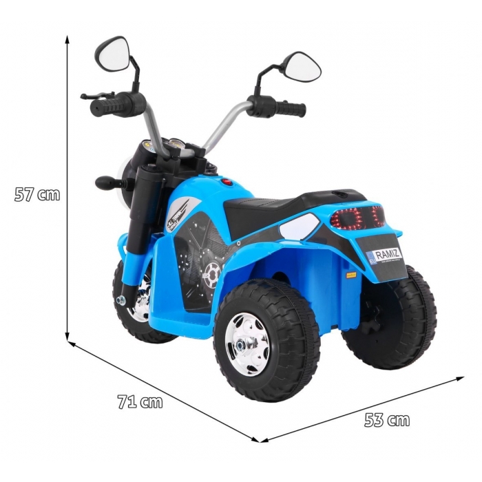 Motocicleta Electrică Ramiz MiniBike Albastru - imagine 2