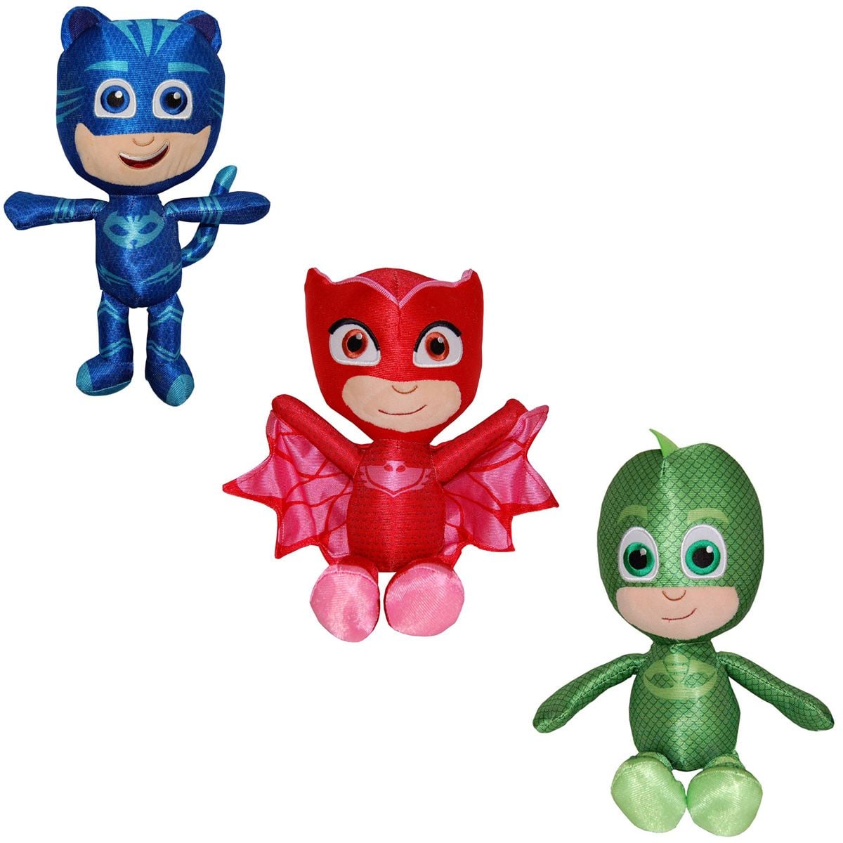 Set 3 Jucării Plus PJ Masks Play by Play, 32 cm