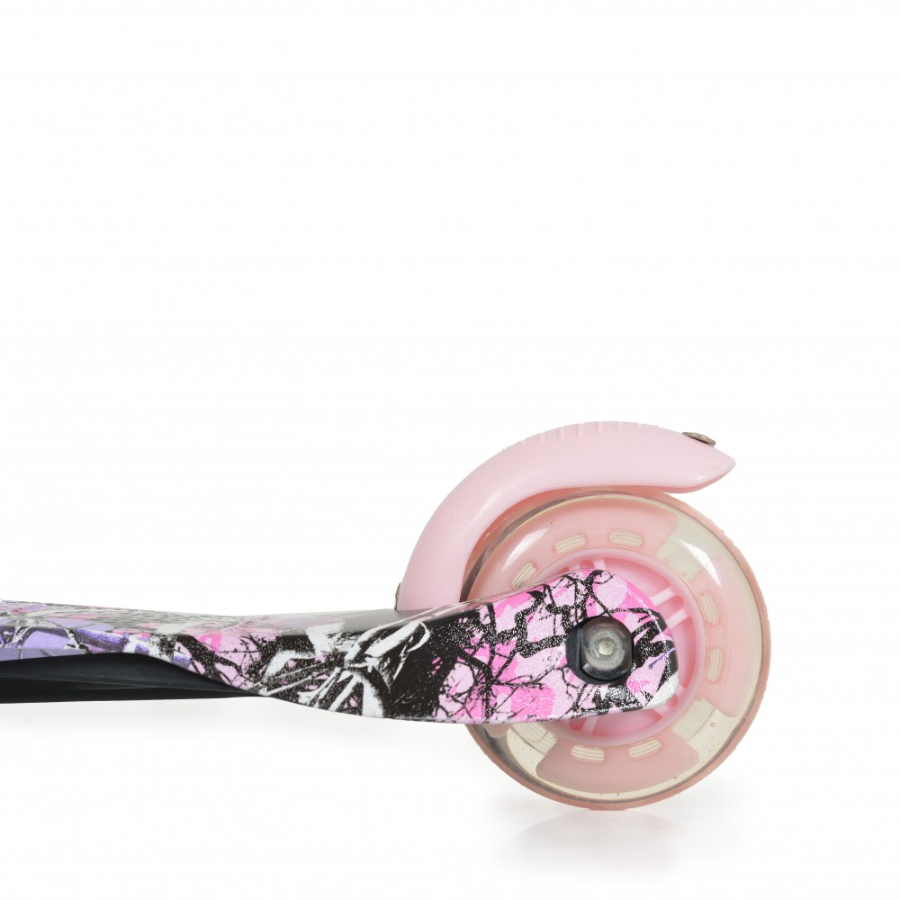 Trotineta Moni Pink 3-40kg, LED