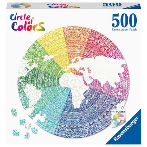 Puzzle Cerc Mandala 500 Piese Ravensburger