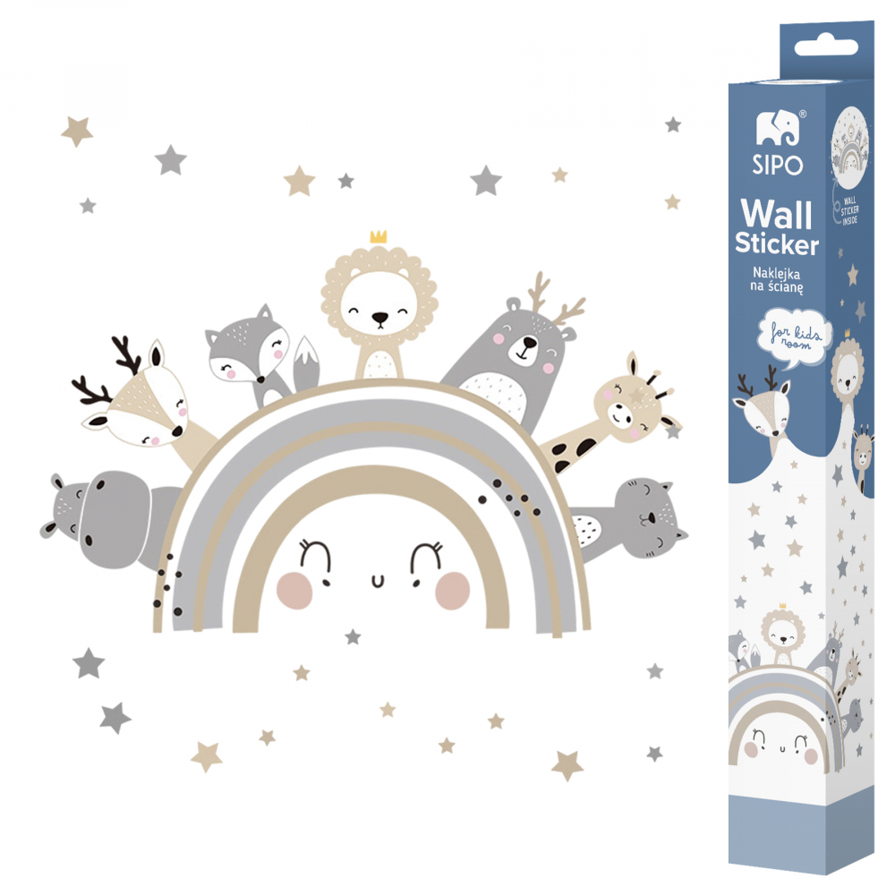 Sticker Animale Zâmbitoare Sipo 70x49 cm - imagine 8