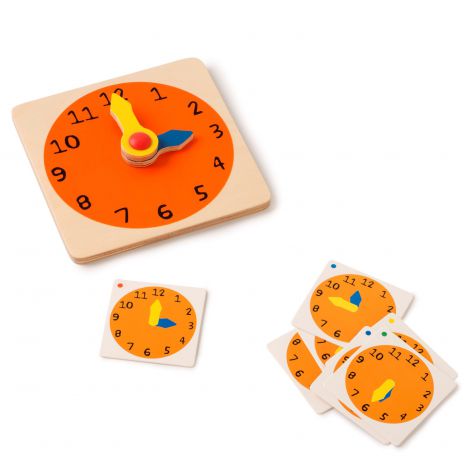 Joc Educativ Ceasul Toys for Life - Învăță Ora - imagine 2
