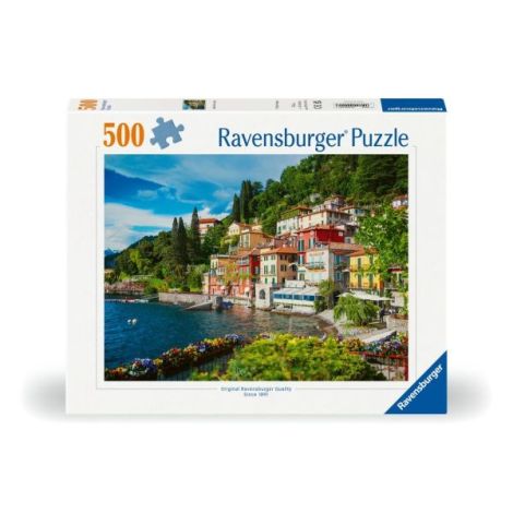 Puzzle Ravensburger Lacul Como 500 piese - imagine 2