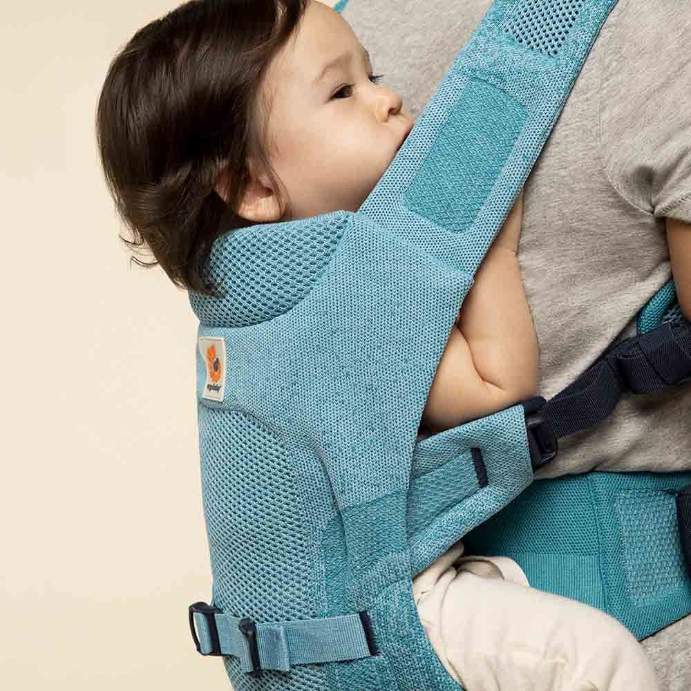 Marsupiu Ergobaby Aerloom Aquamarine - imagine 2