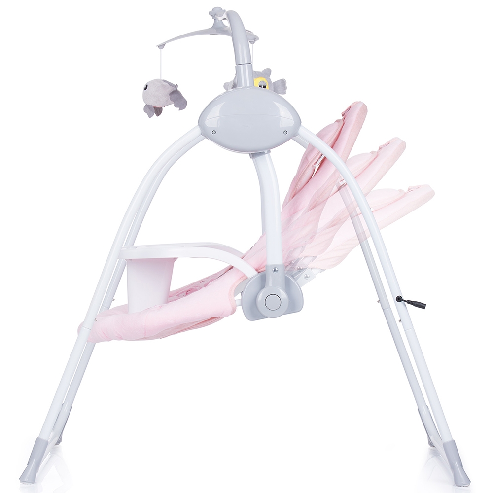 Leagan Electric Chipolino Nux Blush | Balansoar Copii
