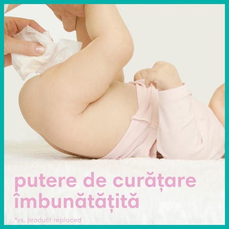 Servetele Pampers Sensitive 208 buc, Curățare Delicată - imagine 2