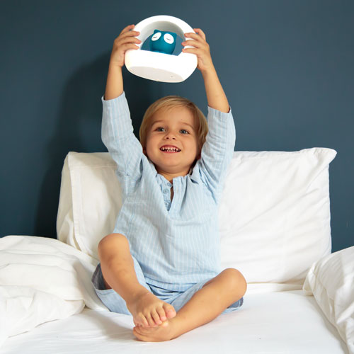 Lampa de veghe Lou roz Zazu Kids | Activare voce