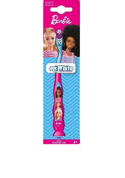 Periuța Barbie Mr. White cu Cronometru Luminos