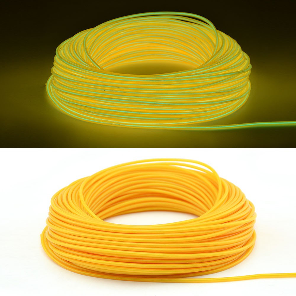 Kit EL Wire Roti Bicicleta Galben | Procart - imagine 7