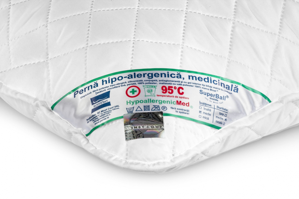 Set Hipoalergenic Baby Somnart | Pernă+Pilotă 70RON - imagine 3