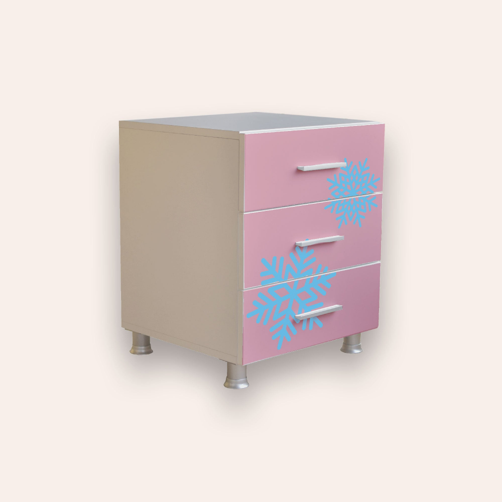 Comoda Frozen Roz CameraMagica | Organizare Optima