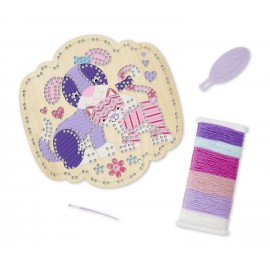 Broderie pe lemn Catel si Pisicuta Melissa & Doug - imagine 3