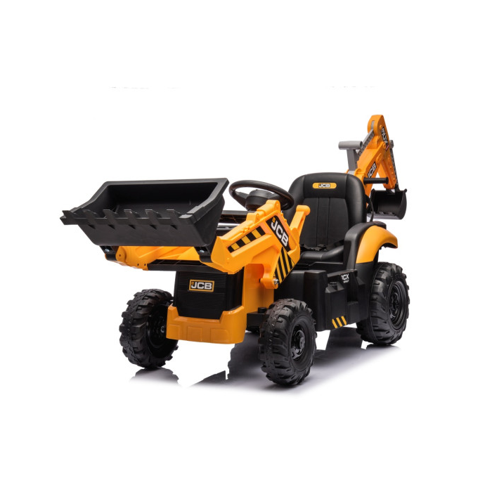 Tractor Excavator JCB 2 in 1 Electric Galben