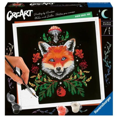 Ravensburger CreArt: Pictura pe Numere Adulti Vulpe