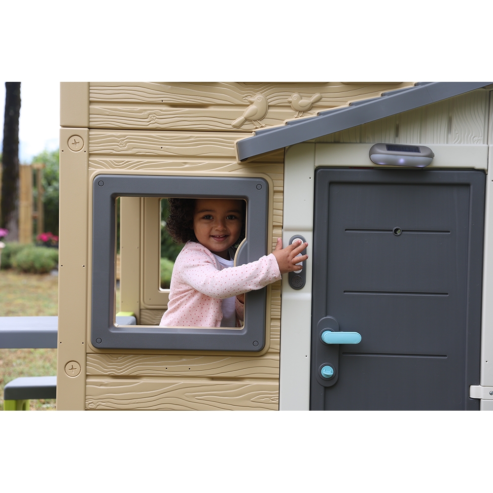 Sonerie Electronica Smoby Doorbell Gri pentru Casuta Copii - imagine 6