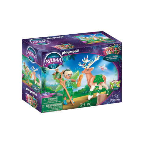 Playmobil Forest Fairy cu Animalul de Suflet - Ayuma