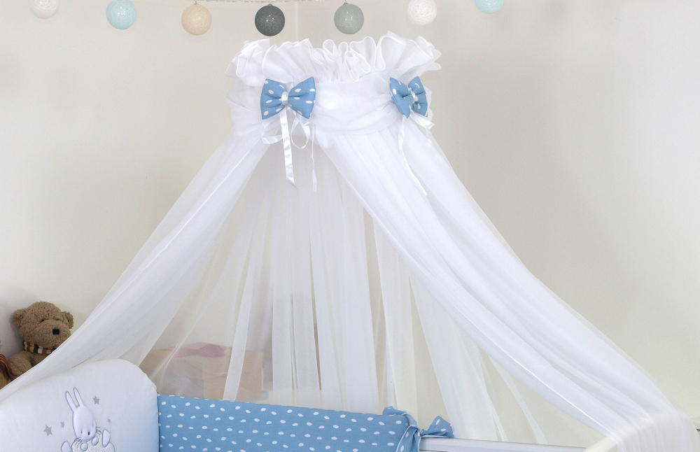 Baldachin Amy Sky Bunny Blue - Decor și Protecție