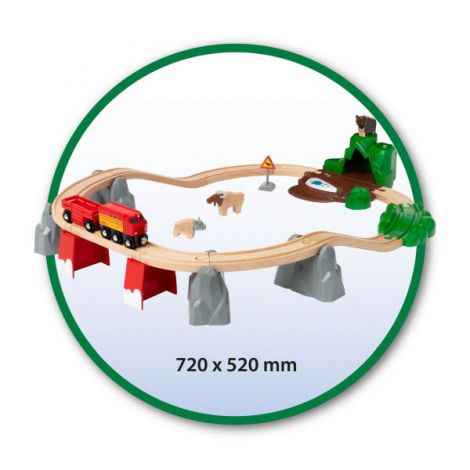 Set Animale Nordice Brio 33988 - Trenulet și Figurine - imagine 7