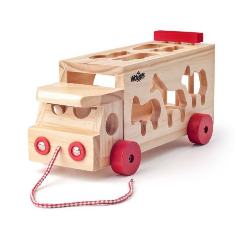 Woodyland Camion Sortare Forme Lemn - imagine 4