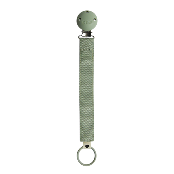 Lănțișor Clip Bibs Ribbon Sage pentru Suzetă - imagine 2